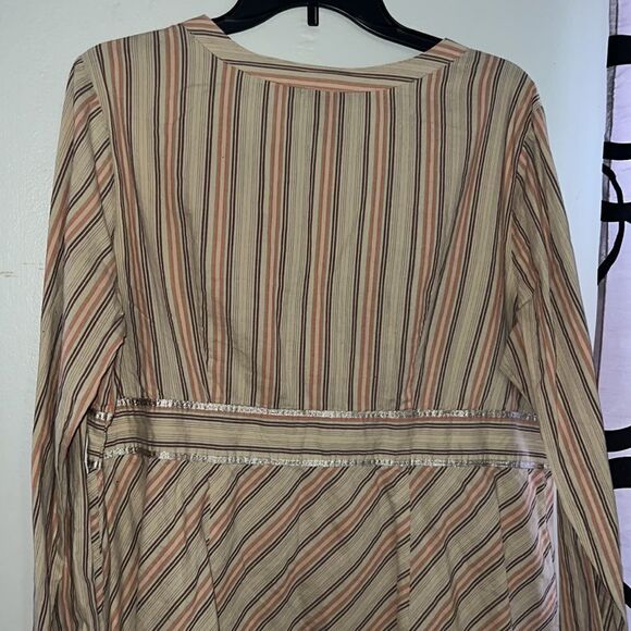 Venezia Striped Blouse size 14/16 - Picture 7 of 8